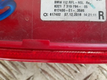 BMW I8 LAMPA NÁRAZNÍKU ZADNÍ PRAVÁ