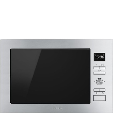 % Kuchenka mikrofalowa do zabudowy SMEG FMI425X