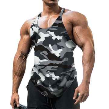 Men Ice Silk Tank Tops Summer Plus Size Men Clothi
