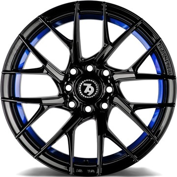 4× DISK HLINÍK SEVENTY9 SCF-G 7.0" X 15" 4X100 ET 35