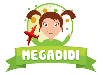 MEGADIDI MIECZ na BAŃKI pałka bańkowa KOLOROWA