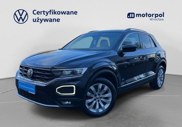 Volkswagen T-Roc I SUV 1.5 TSI ACT 150KM 2020 Volkswagen T-Roc Premium Pakiety, ACC, Czujniki parkowania, Asystenci, Be