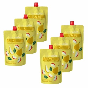 Owolovo Gruszkowo Mus gruszkowy 200 g x 6 sztuk