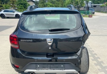 Dacia Sandero II Hatchback 5d Facelifting 0.9 TCe 90KM 2019 Dacia Sandero Stepway Klimatyzacja automatyczna Maly przebieg Fabryczne ra, zdjęcie 7