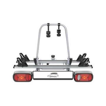 ПОЛКА ДЛЯ ВЕЛОСИПЕДОВ НА ПЛАТФОРМЕ С КРЮЧКОМ ДЛЯ 2 ВЕЛОСИПЕДОВ - AMOS - ПОВОРОТНЫЙ ЗАМОК С 13 ШТИФТАМИ