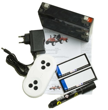 АККУМУЛЯТОРНЫЙ ТРАКТОР + ПРИЦЕП + ДИСТАНЦИОННОЕ УПРАВЛЕНИЕ + КОЖАНАЯ ОТДЕЛКА