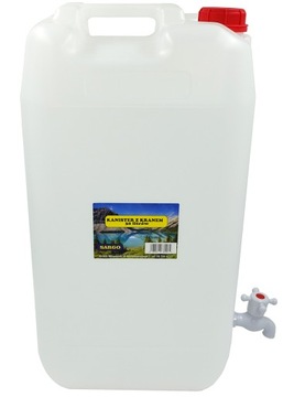 ЕМКОСТЬ ДЛЯ ВОДЫ С КРАНОМ КАНИСТРА ДЛЯ ПУЗЫРЬКОВ 30 Л + ПРОБКА FAP