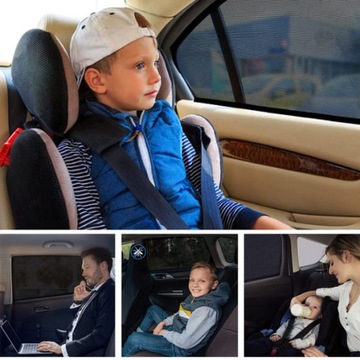 АВТОМОБИЛЬНЫЙ СОЛНЦЕЗАЩИТНЫЙ КОЗЫРЕК ДЕТСКИЙ КОЗЫРЕК ЗАДНЕГО ОКНА 2x