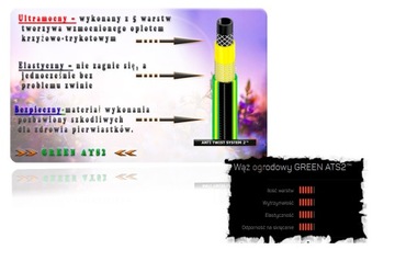 CELLFAST WĄŻ OGRODOWY GREEN ATS2 3/4' 50m 15-121
