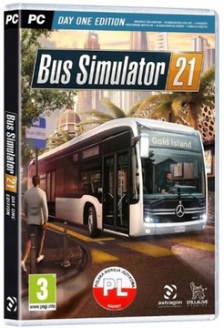 Bus Simulator 21 PC Symulator autobusu gra prezent NOWA PŁYTA PL