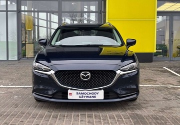 Mazda 6 III Sport Kombi Facelifting 2018 2.0 Skyactiv-G 145KM 2021 Mazda 6 2.0 SKYACTIV-G 145KM SkyMOTION SerwisASO SalonPL FV23 2.0 Benzyna, zdjęcie 2