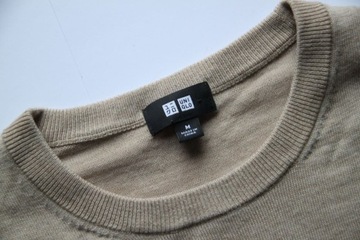 UNIQLO__SWETER MĘSKI 100% WOOL WEŁNA__M