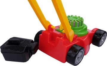 DUŻA KOSIARKA Z KOSZEM DLA DZIECI DŹWIĘK WIRNIK PL