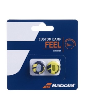 Vibrastopy Babolat CUSTOM DAMP x 2 czarno/żółty