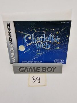 ВЕБ-ОРИГИНАЛ GAME BOY ADVANCE CHARLOTTE'S WEB ORIGINAL