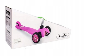 HULAJNOGA TRÓJKOŁOWA DLA DZIECI LED BALANSOWA KOLO