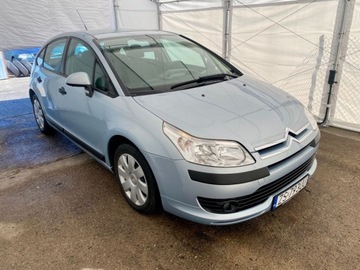 Citroen C4 I Coupe 1.6 i 16v 110KM 2007 Citroen C4 zarejestrowany 2 x kola 1.6 Benzyna 109KM, zdjęcie 1