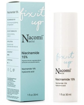 NACOMI Next Level SERUM Niacinamide 15% REGULUJĄCE