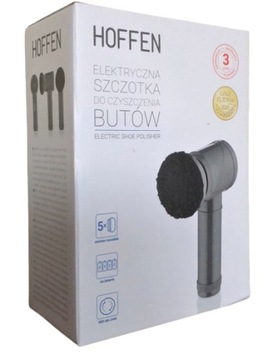 Электрическая щетка для обуви Hoffen с 5 насадками.