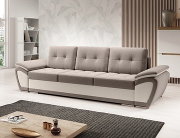 Wygodna sofa Enzo na sprężynach z pojemnikiem