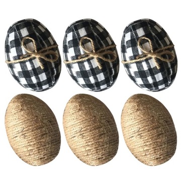 6pc wiszące ozdoby jaj jaja wielkanocne