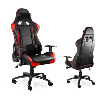 Fotel gamingowy obrotowy ergonomiczny dla graczy