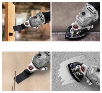 Przystawki Oscylacyjne na Szlifierkę Kątową + Noże
