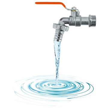 Впускной клапан 3/4 садовый шаровой кран для стального бака Mauzer