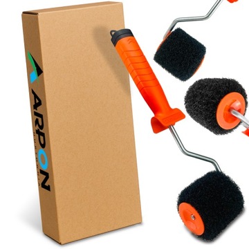 ARPON WĄSKI WAŁEK DO NAKŁADANIA GŁADZI, ŁĄCZENIA PŁYT G/K Z UCHWYTEM 80MM