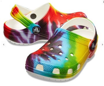 Детские сабо Crocs с классическим рисунком 28-29