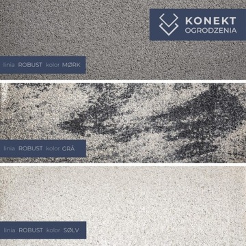 Навес для забора гладкий ГРО 500х200х50