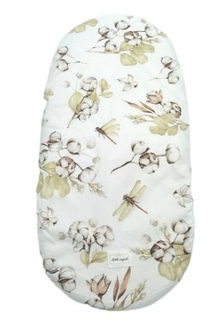 Хлопковая простыня для гондолы, корзина Моисея - стрекоза.