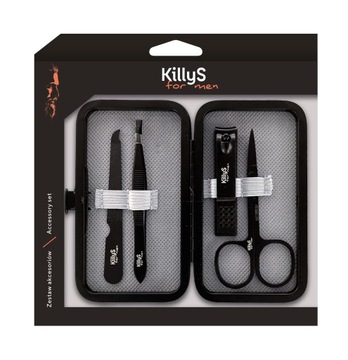 KILLYS FOR MEN Zestaw 5 częściowy akcesoriów do paznokci manicure
