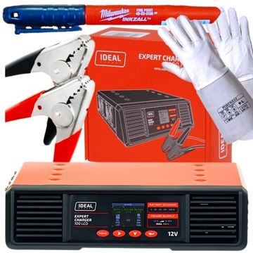 prostownik Ideal prostownik do akumulatorow EXPERT CHARGER 100 LCD 12V