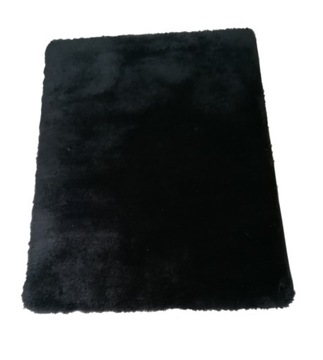 DYWAN PLUSZOWY 120x160 WYSOKI MIĘCIUTKI CZARNY BCF