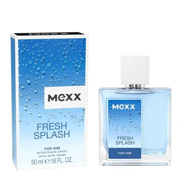 MEXX FRESH SPLASH FOR HIM 50ml WODA PO GOLENIU DLA MĘŻCZYZN