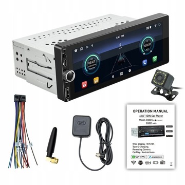 RADIO SAMOCHODOWE ANDROID13 CARPLAY WIFI BLUETOOTH 1-DIN