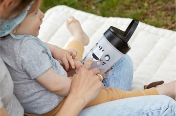 LOVI КРУЖКА С СОЛЬЮ И ПЕРЦЕМ СОЛОМОЧКА 250мл 12мес+