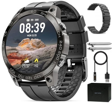 Zegarek Smartwatch AMOLED 466x466 AlwaysON 400mAH ROZMOWY PL