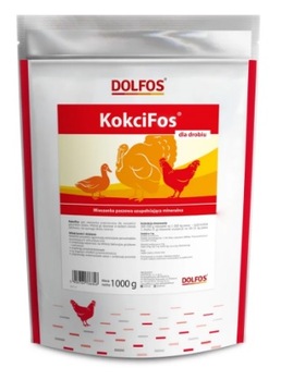 KOKCIFOS 1kg Dolfos drób na kokcydiozę bakterie