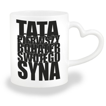 KUBEK SERCE TATA PIERWSZY BOHATER CORKI