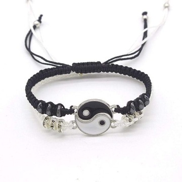BRANSOLETKA PRZYJAŹNI BEST FRIENDS YIN YANG 2szt