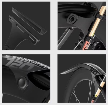 BIKE FENDER UNIVERSAL передний/задний регулируемый 700C (18-32 мм) (ZR71)