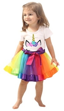 НАРЯД ЕДИНОРОГ ЮБКА ЕДИНОРОГ ПЕГАС 3-10 ЛЕТ