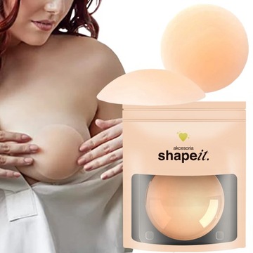 SHAPEIT NASUTNIKI SILIKONOWE WIELORAZOWE CIENKIE NALEPKI NA SUTKI 2 SZT