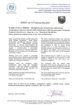 Biopaliwo płyn do biokominków biokominka bio paliwo do kominka Bionlov 12L