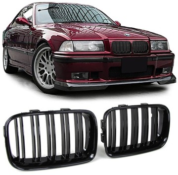 GRILL NERKI BMW E36 COUPE CABRIO SEDAN KOMBI CZARN
