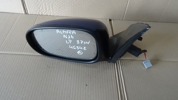 ALMERA N16 ZRCÁTKO LEVÉ ELEKTRICKÉ 3 PIN
