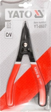 ЩИПЦЫ ДЛЯ УСТАНОВКИ КОЛЬЦ YATO YT-0607