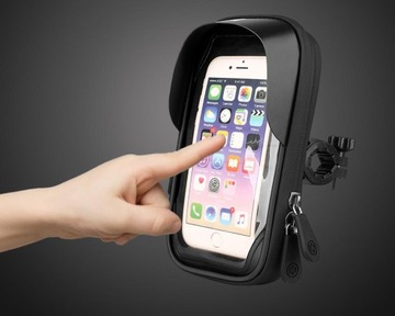 ВОДОНЕПРОНИЦАЕМЫЙ ДЕРЖАТЕЛЬ ДЛЯ ТЕЛЕФОНА ДЛЯ МОТОЦИКЛА 4-6,5″ ВИЗОР